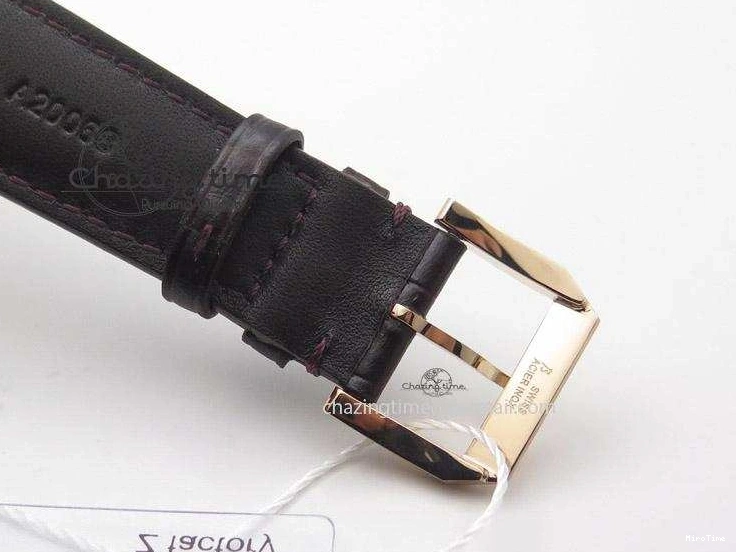 MIROTIME 0422 Compact Portuguese IW545409 RG ZF 1:1 Best Edition White Dial On Brown Leather Strap A 7336